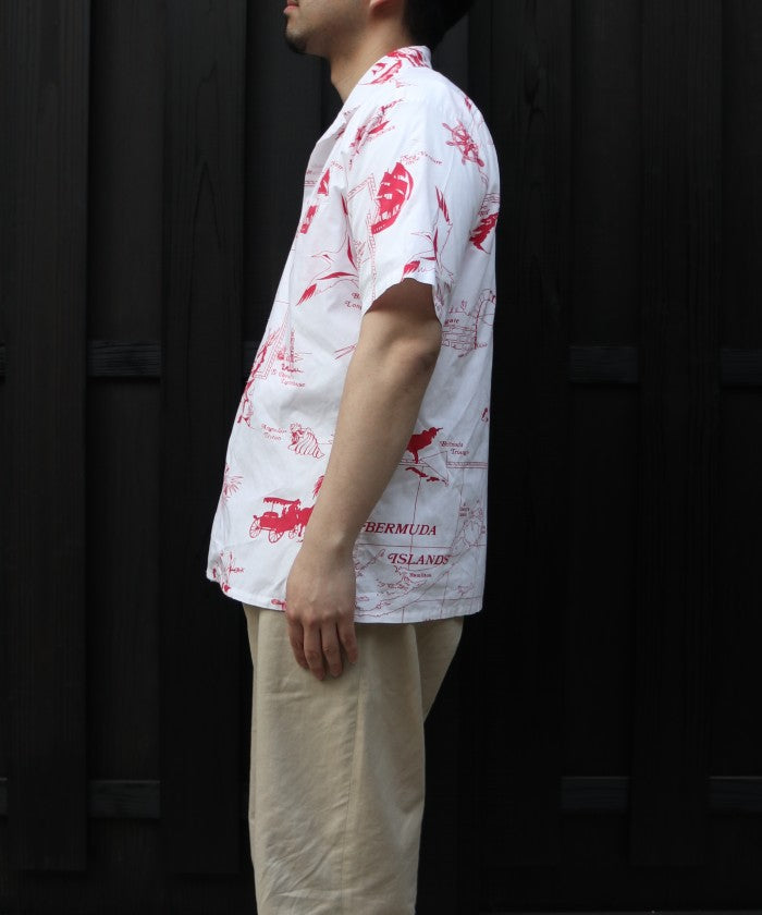 1980's CAPITAL HAWAIIAN SHIRT - A'r139 Kamakura