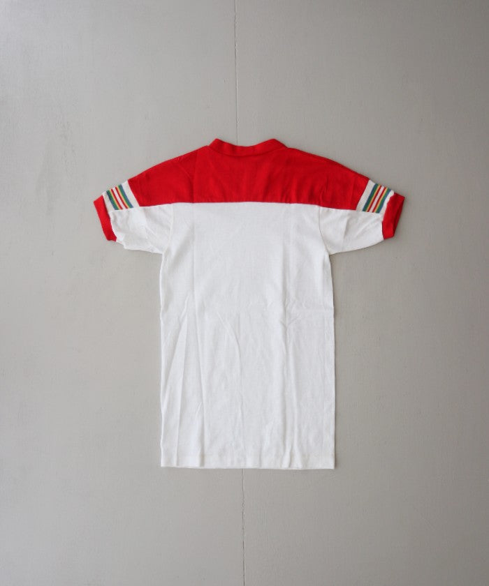 1980’s CHAMPION VNECK TEE FOR KIDS - RED / ビンテージ チャンピオン VネックTシャツ トリコタグ アメリカ製 キッズサイズ