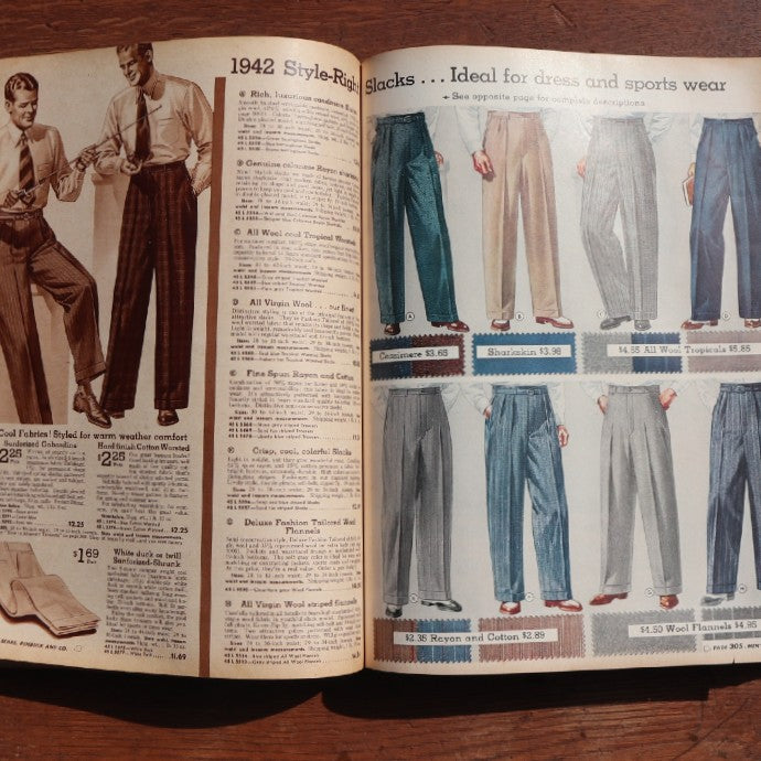 SEARS, ROEBUCK AND CO, 1942 SPRING AND SUMMER CATALOG - A'r139 Kamakura