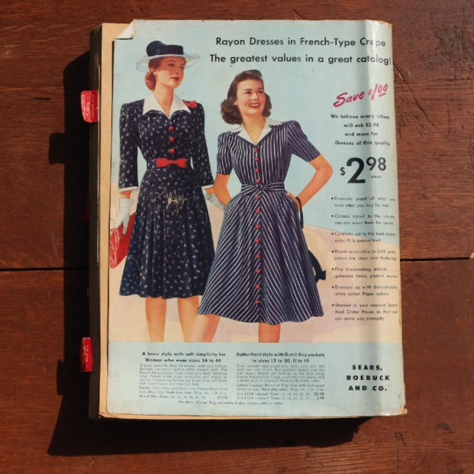 SEARS, ROEBUCK AND CO, 1942 SPRING AND SUMMER CATALOG - A'r139 Kamakura