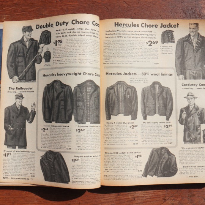 SEARS, ROEBUCK AND CO. 1942-43 FALL AND WINTER CATALOG - A'r139 Kamakura