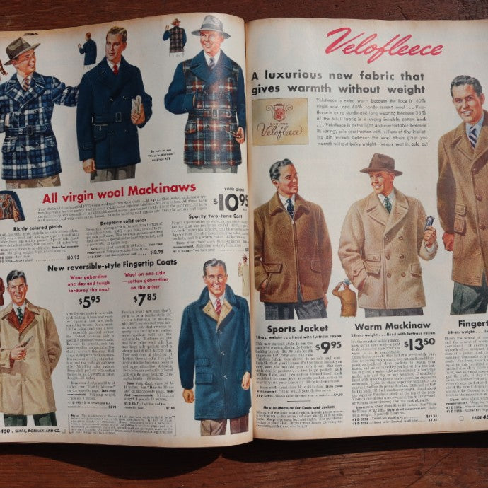 SEARS, ROEBUCK AND CO. 1942-43 FALL AND WINTER CATALOG - A'r139 Kamakura