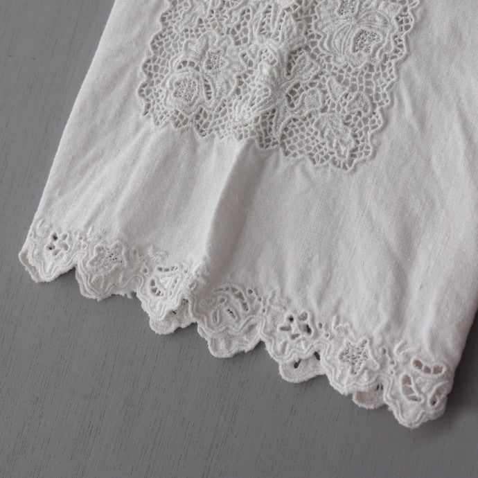 ANTIQUE ROMANIAN LINEN BLOUSE（アンティーク ルーマニアン リネン ブラウス）